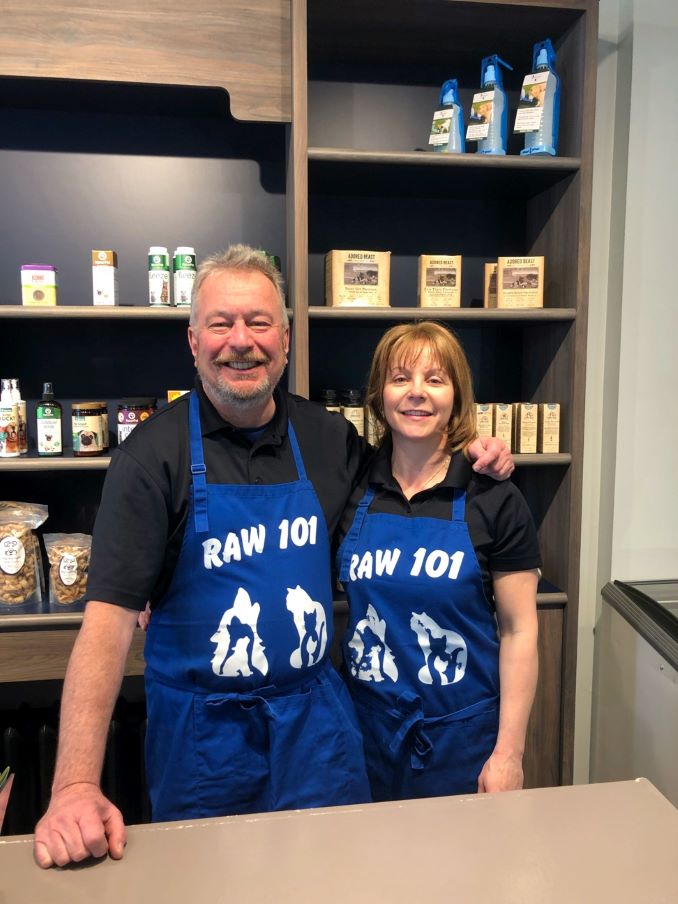 Tony & Lucy, owners of RawTony & Lucy, owners of Raw