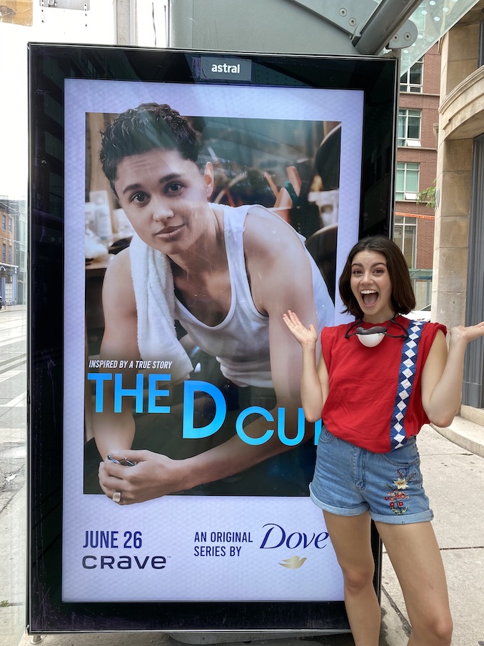 "It's surreal to see The D Cut posters everywhere in Toronto!"