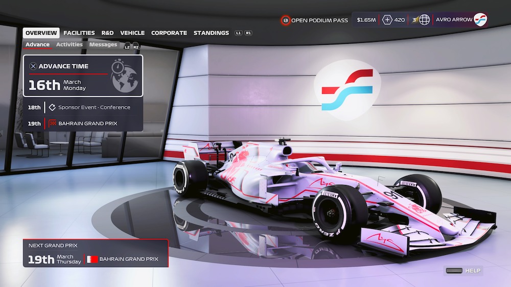 F1 2020 My Team Sponsors Streaming F1 2021