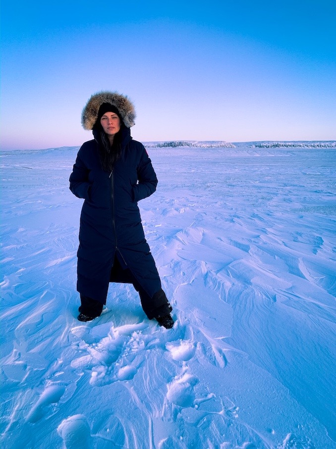 Stop over in Ulukhaktok, while on tour with Influencers Motivating Influencers (MotiV8 Canada) in The Northwest Territories. (2020)