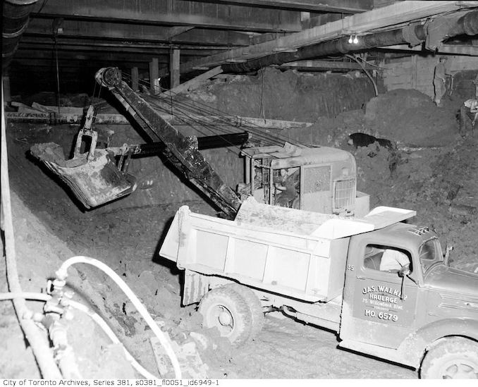 1950-June 2-Underground excavation and construction