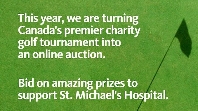 St. Michael’s Hospital’s annual golfing fundraiser moves online