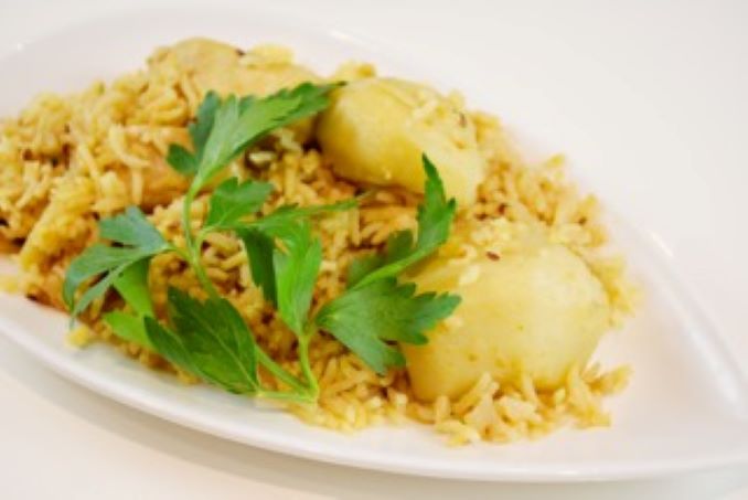 Chicken Rice Pilau