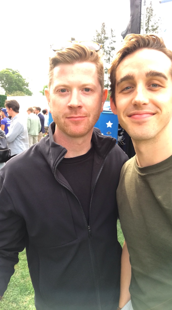 Selfie with Phil at the CFC BBQ during TIFF in 2019. The BBQ is always a great opportunity to catch up with friends and colleagues.