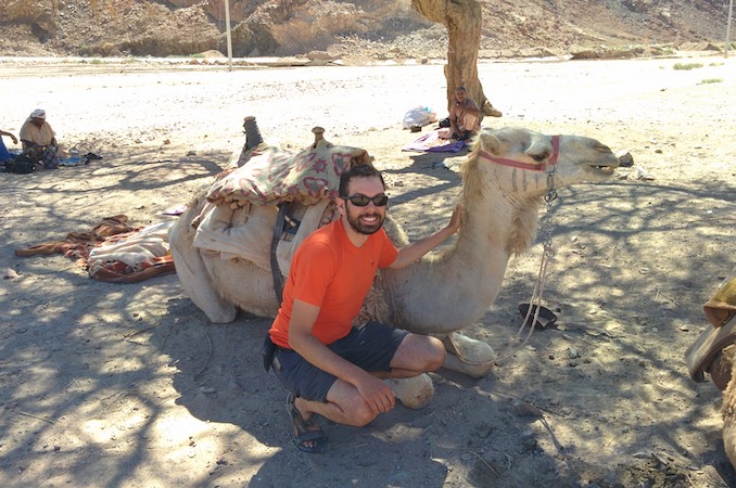 With my steed, Alia, after finishing a 3-day desert crossing of Wadi Rum in Jordan.