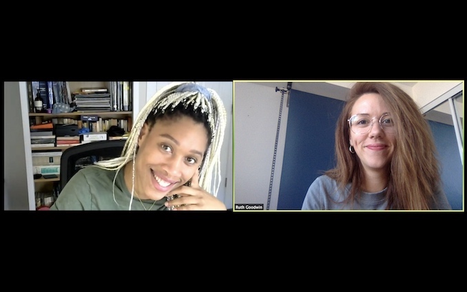 In addition to acting, I’m also a director and producer. So, when I’m not on Private Eyes I’m working on a number of independent projects which requires a lot of Zoom Meetings right now! Here is me and my producing partner, Aisha Evelyna, talking about our new short film, Strangers which I’m currently directing.