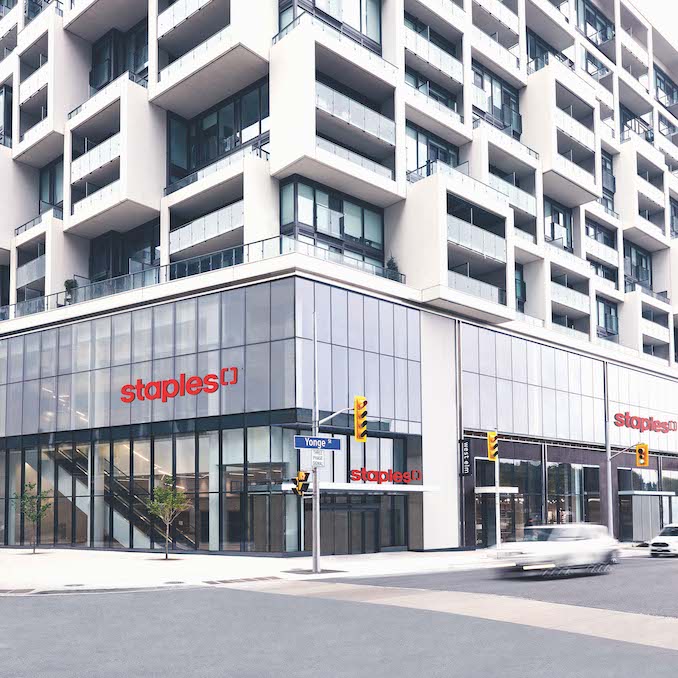 First Look: Staples Canada combines retail, working space at new store in  Toronto