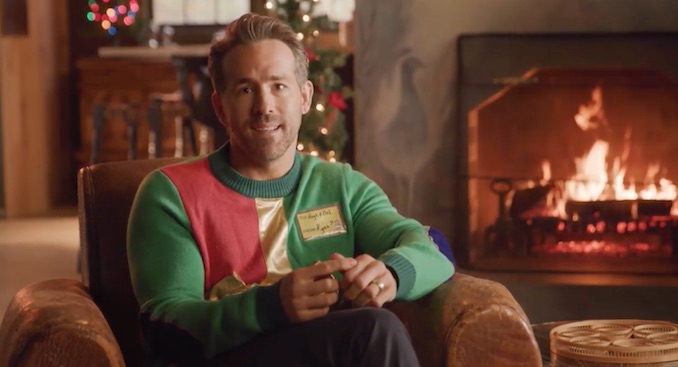 Ryan reynolds ugly christmas on sale sweater