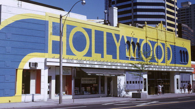 View of the Hollywood Theatre on Yonge Street just south of Heath Street