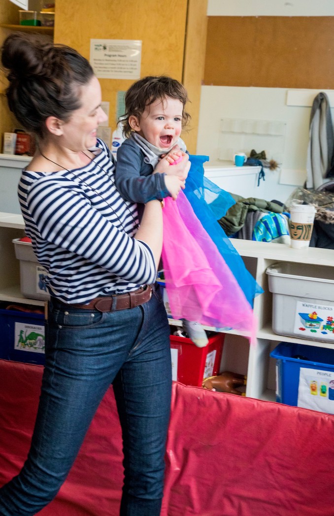 Arlo is about a year and a half now, and he's so much fun. I'm home with him almost full-time, but have a lot of support with family, and my wonderful literary agent and I have a part-time nanny share, too.