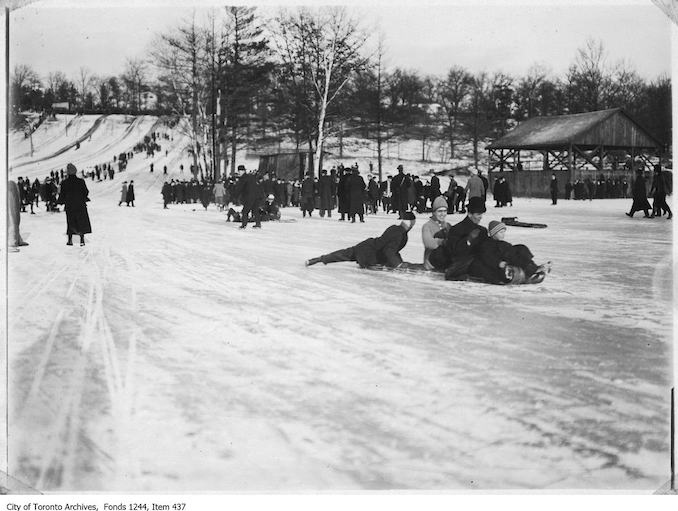 1906 - 1910 - High Park toboggan runs copy