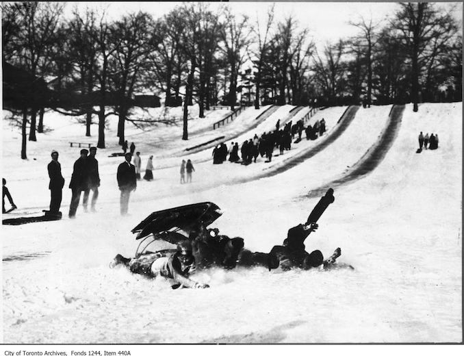 1908 - 1912 - High Park toboggan slides