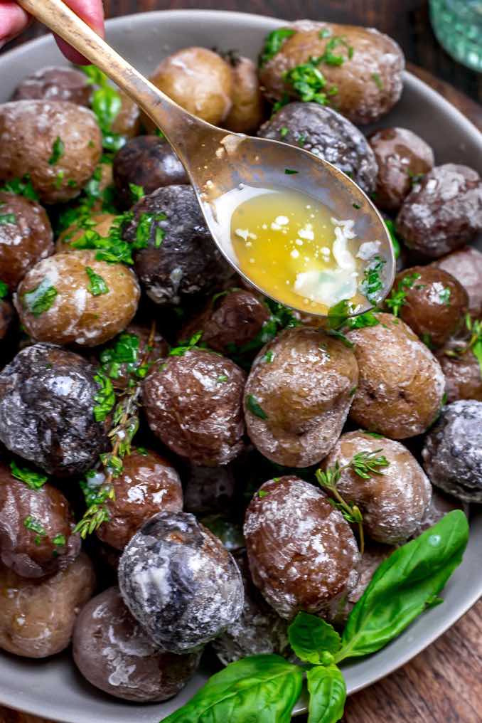 Salt Potatoes - Seasons and Suppers