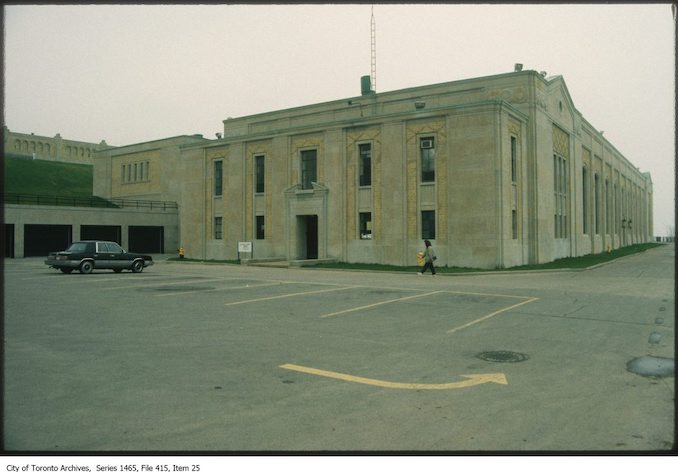 1980 - R.C. Harris Water Filtration Plant looking south-east