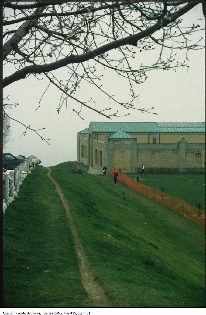 1980s - East end of R.C. Harris Water Filtration Plant lookingsouth