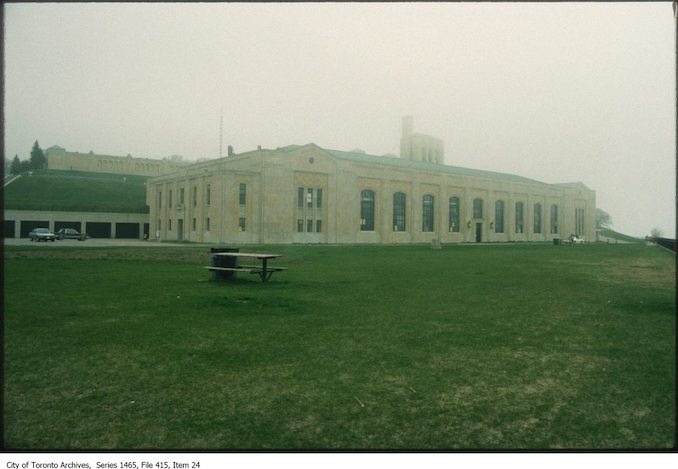 1980s - R.C. Harris Water Filtration Plant looking north