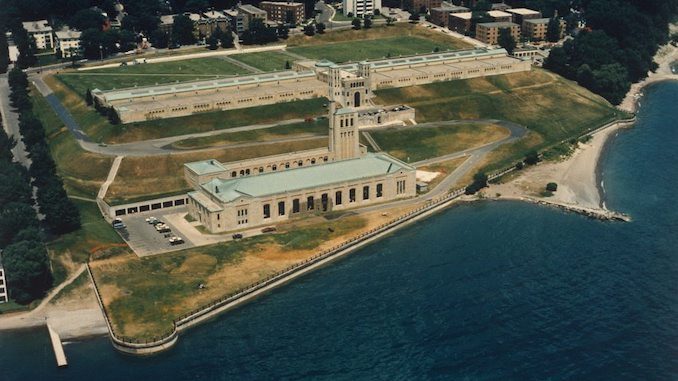 1986 - R.C. Harris Water Filtration Plant looking north
