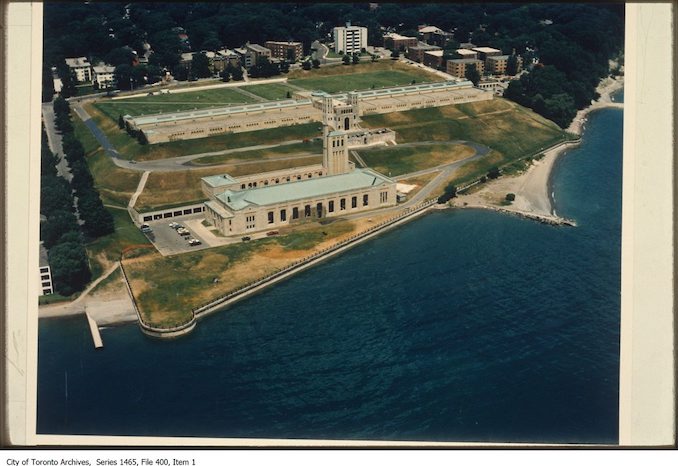 1986 - R.C. Harris Water Filtration Plant looking north