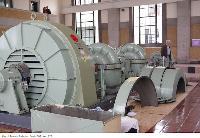 2011 - Filtration room, R.C. Harris water treatment plant