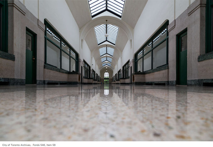 2016 - R.C. Harris Water Treatment Plant operating galleries in the Filter Building