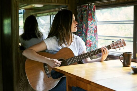 “Five Minutes With” folk singer-songwriter, Caroline Marie Brooks