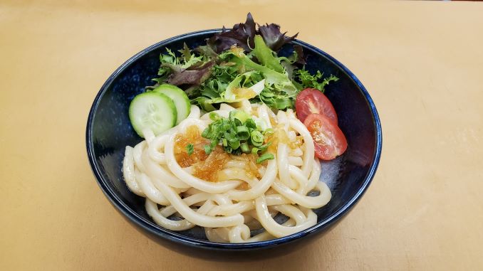 Chilled Garlic Sesame Udon Noodles