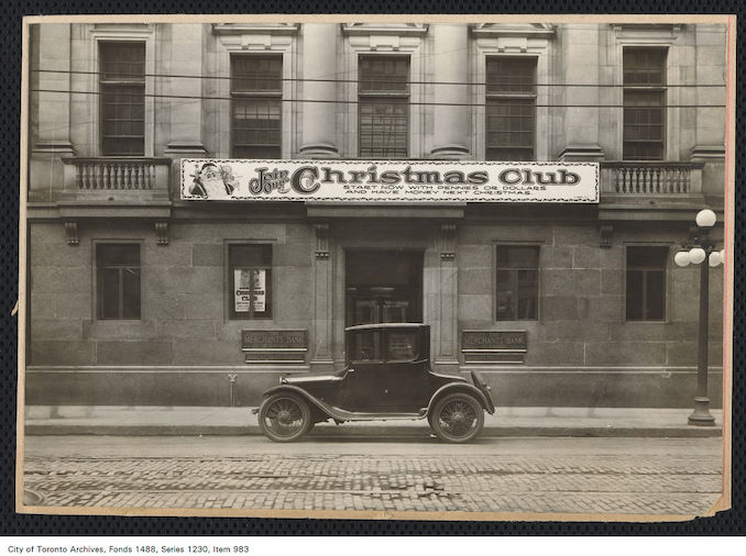 1921-The Merchants Bank of Canada Christmas Club