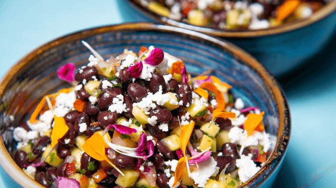 Black Bean And Mango Salsa by Chef Devan Rajkumar