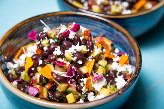 Black Bean And Mango Salsa