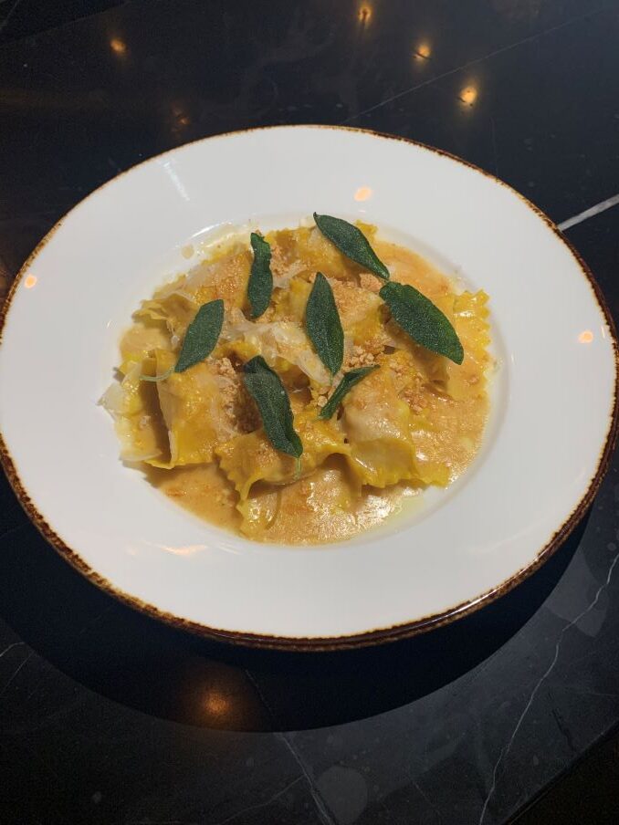 Date Night Agnolotti di Zucca