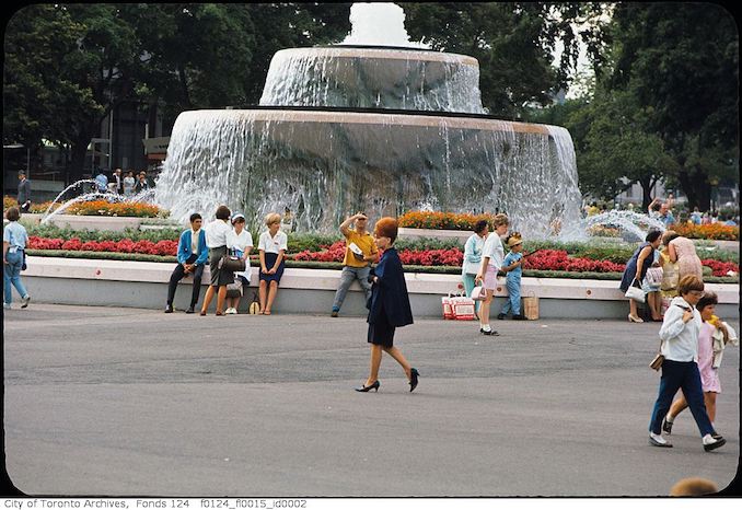 1965 - Princess Margaret Fountain, Canadian National Exhibition