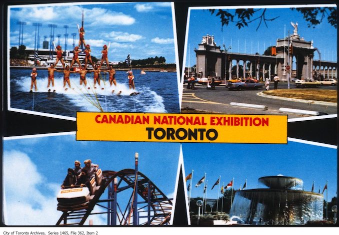 1970s to 1987 - Exhibiton Place - CNE Postcard
