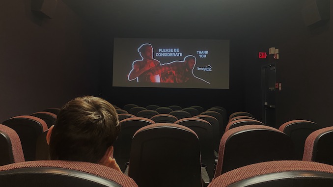 Inside the theatre