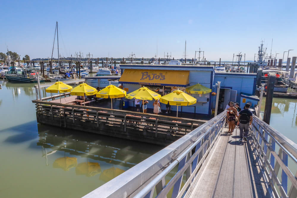 Pajo's Fish and Chips in Steveston by Joel Levy