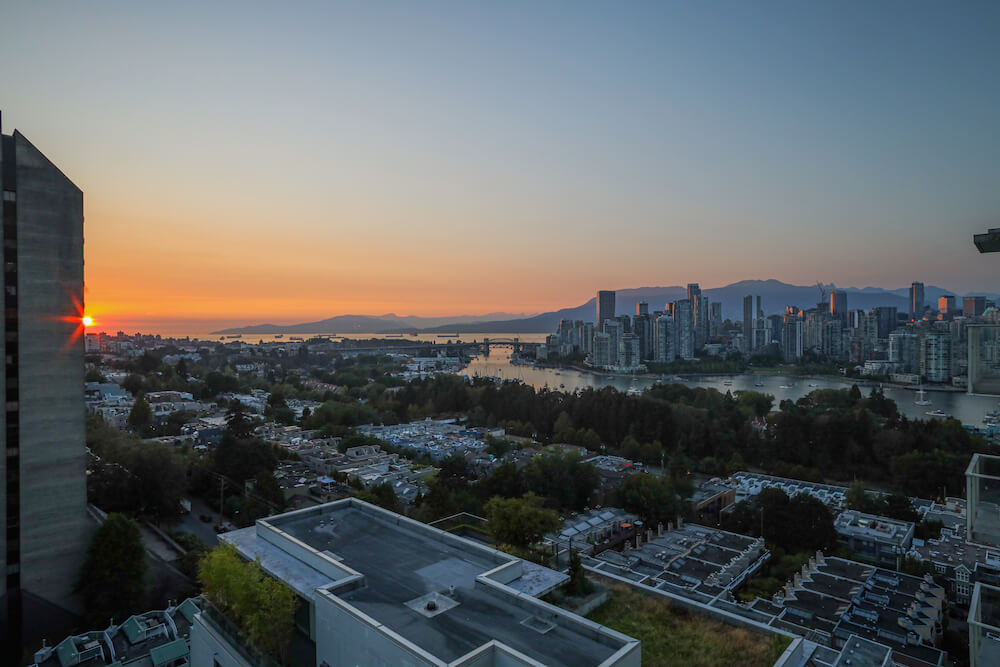 Holiday Inn Vancouver-Centre view of downtown Vancouver by Joel Levy