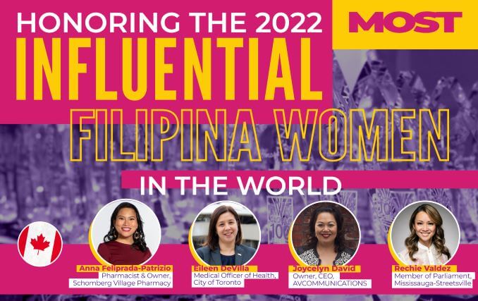 Four Filipino-Canadian Women