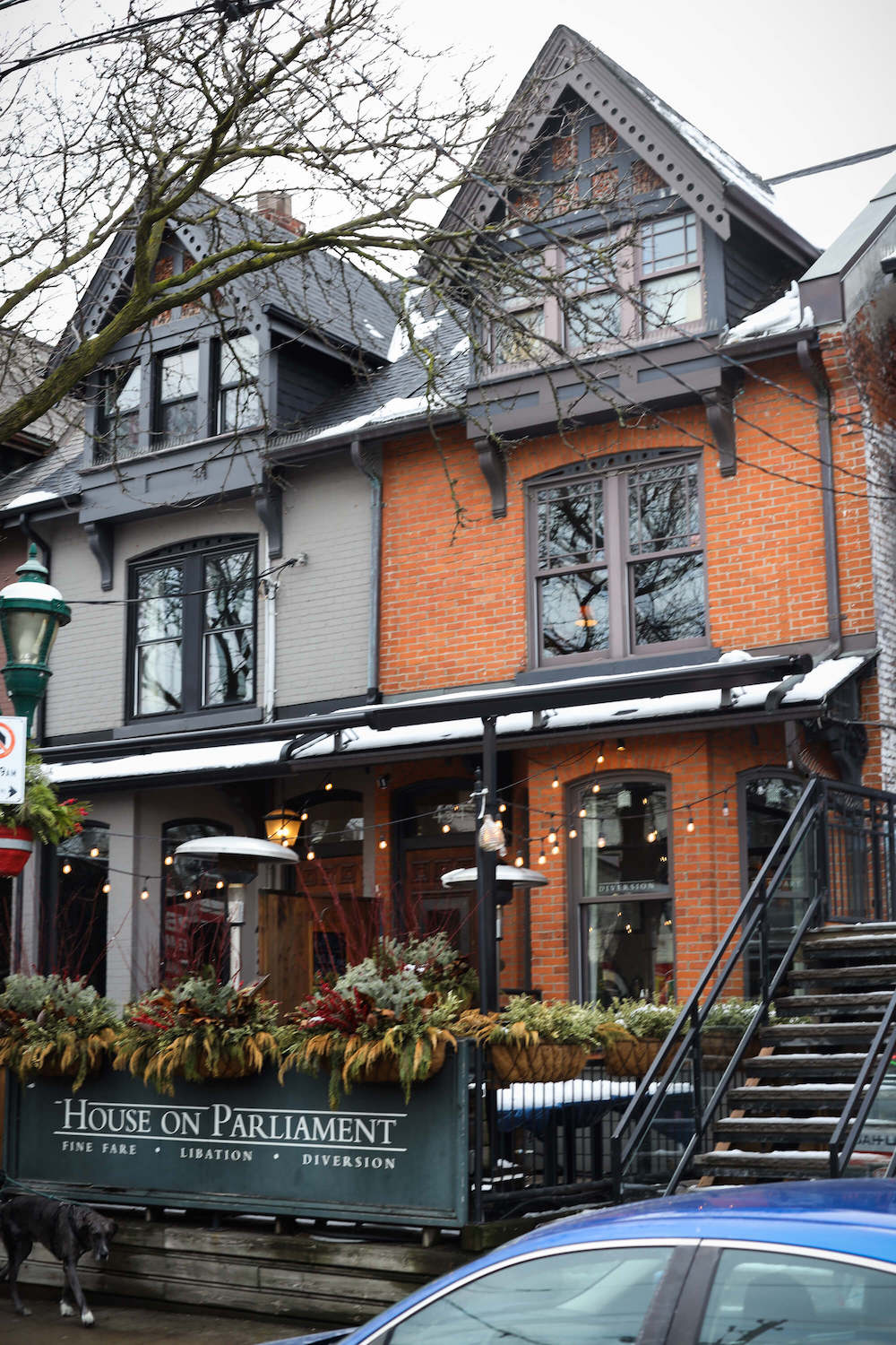 best restaurants in Toronto - House on Parliament restaurant