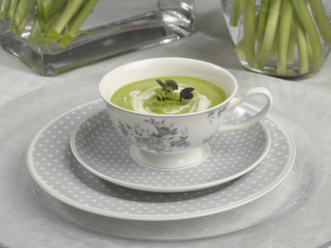 Creamy Spring Pea Soup recipe