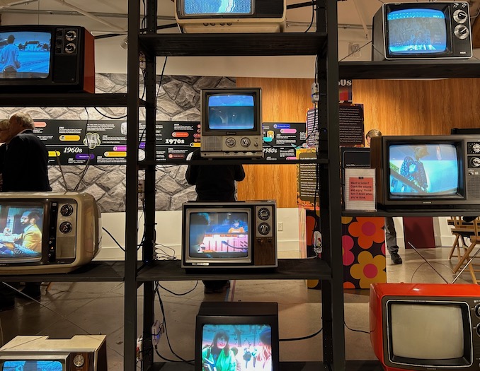 Vintage TVs at Myseum