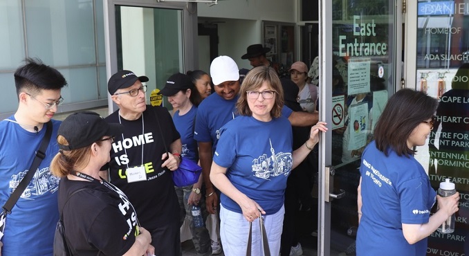 Fred's Walk to End Homeless in Toronto