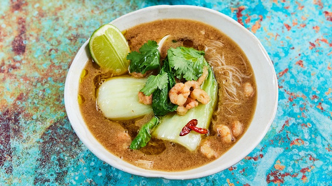 Recipe for Coldwater Shrimp and Rice Noodle Soup