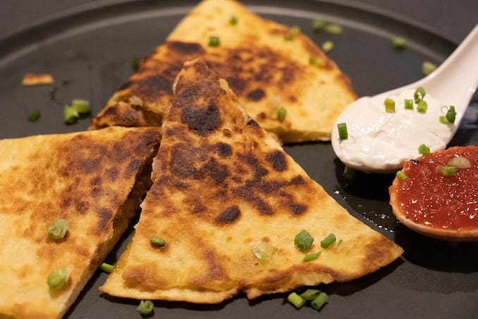 Recipe for Campfire Quesadillas