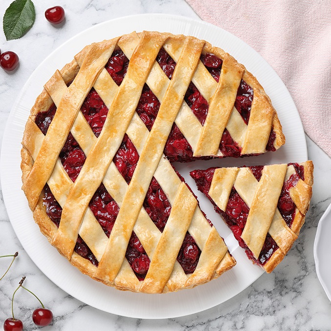 Recipe for Deep Dish Cherry Pie