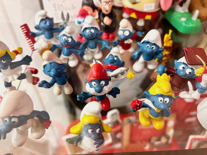 vintage smurfs