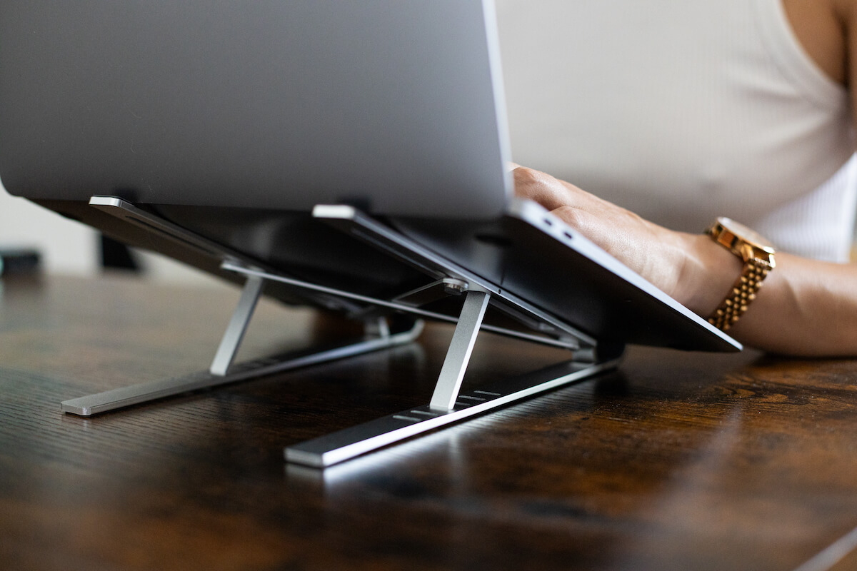 Back-To-School Supplies Indigo Laptop Stand