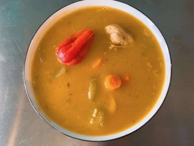 Recipe for Jamaican Chicken Soup from Stacy’s Island Flavour