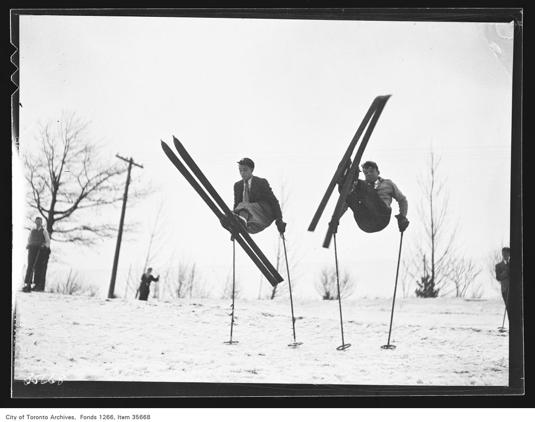 1935 - Toronto Ski Club, Ted Zinkan, Tom McGoey