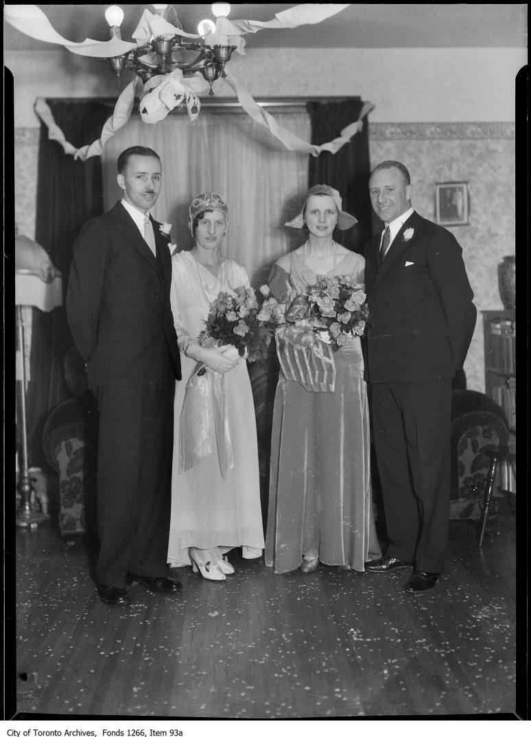 1923 - 1927 - Unidentified wedding party copy