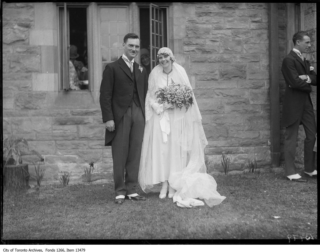 1928 - Trinity College wedding
