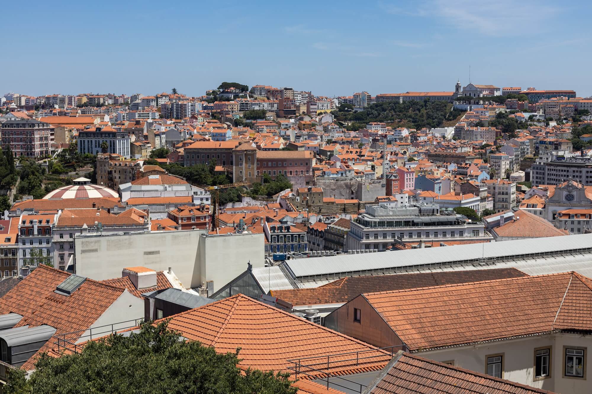 Photo of the Lisbon Skyline